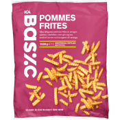 Pommes frites 2kg ICA Basic.