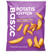 Potatisklyftor Fryst 1kg ICA Basic.