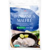 Pangasiusmalfilé Fryst 600g ICA.