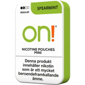 on! Nikotinpåse Spearmint 6,4g.