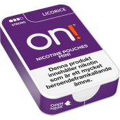 On! Licorice 6mg 6.4g.