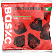 Jordgubbar Fryst 500g ICA Basic.