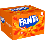 Läsk Orange 33cl 6-p Fanta.