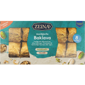Baklava Pistage Valnöt 8-p 140g Zeinas.