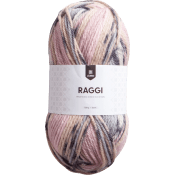 Garn Raggi Rosey meadow 100g Järbo.