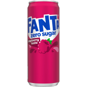 Läsk Raspberry Zero 33cl Fanta.