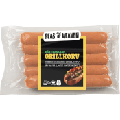 Grillkorv vegan 250g Peas of Heaven.
