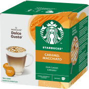 Kaffekapslar Dolce Gusto Caramel Macchiato 12-p Starbucks.
