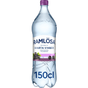 Vatten Kolsyrat Svarta Vinbär 1,5l Ramlösa.