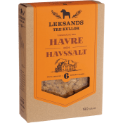 Tunnknäcke havre & havssalt 180 g Leksands Tre Kullor.