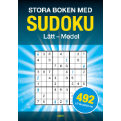 Stora boken med Sudoku : 492 pussel, lätt till medel.