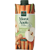 Grönsaksjuice Morot Äpple Ingefära 1l Kiviks.