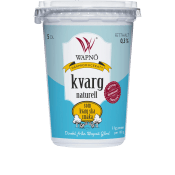 Wapnö Kvarg Naturell 0,3% 5dl Wapnö.