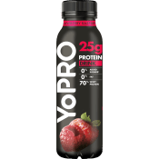 Proteindryck Jordgubb Hallon Laktosfri 300g YoPro.