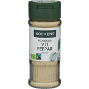 Vitpeppar malen Ekologisk 42g Kockens.