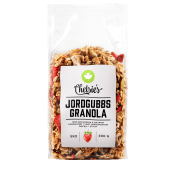 Jordgubbsgranola 400g Chelsie's.