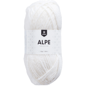 Garn Alpe White Crisp 50g Järbo.