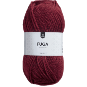 Garn Fuga Vinröd 50g Järbo.