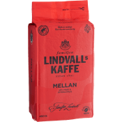 Bryggkaffe, mellanrost, 450g, Lindvalls kaffe.