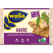 Knäckebröd Havre 280g Wasa.