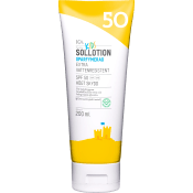 Sollotion Barn Oparfymerad SPF50 200ml ICA Hjärtat.