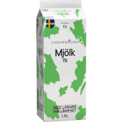 Mjölk Extra lång hållbarhet 1% 1500ml Sverigemjölken.