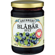 Blåbärssylt 425g Brunneby.