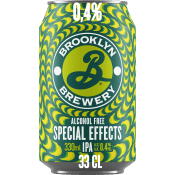 Öl Alkoholfri IPA 33cl Brooklyn.