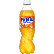 Läsk Orange 50cl Fanta zero.