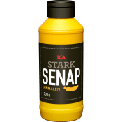 Senap Stark & finmalen 500g ICA.