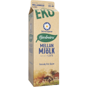 Mellanmjölk Ekologisk 1,5% 1l KRAV Skånemejerier.