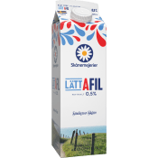 A-fil Lätt 0,5% 1l Skånemejerier.