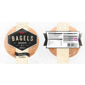 Bagels Sesam 4-p 340g ICA.