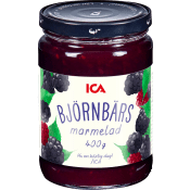 Björnbärsmarmelad 400g ICA.