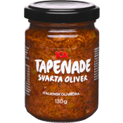 Tapenade Svarta oliver 130g ICA.