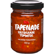 Tapenade av Soltorkade tomater 130g ICA.