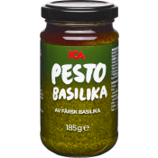 Pesto Basilika 185g ICA.