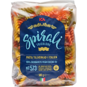 Pasta Spirali Tricolore 500g ICA.