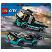 LEGO City Racerbil och biltransport 60406.