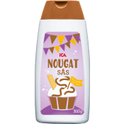 Nougatsås 300g ICA.