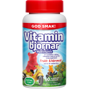Multivitamin Björnar Kosttillskott 60-p Active Care.