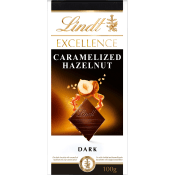 Mörk Choklad EXCELLENCE Caramelized Hazelnut 100g Lindt.
