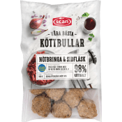 Köttbullar Våra Bästa 98% Kötthalt 300g Scan.