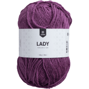 Garn Lady Ljunglila 50g Järbo.