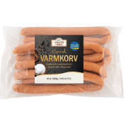 Varmkorv klassisk 54% kötthalt 500g Charkuterifabriken.