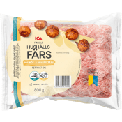 Hushållsfärs Färsk 800g ICA.