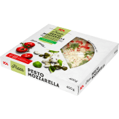 Pizza Pesto Mozarella 400g ICA.