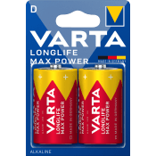 Batteri Longlife Max Power D 2-p.