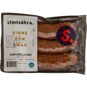 Kantarellkorv 78% Kötthalt 300g Stensåkra.