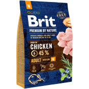 Hundmat Adult Kyckl vux hund 3000 Gram Brit Premium.
